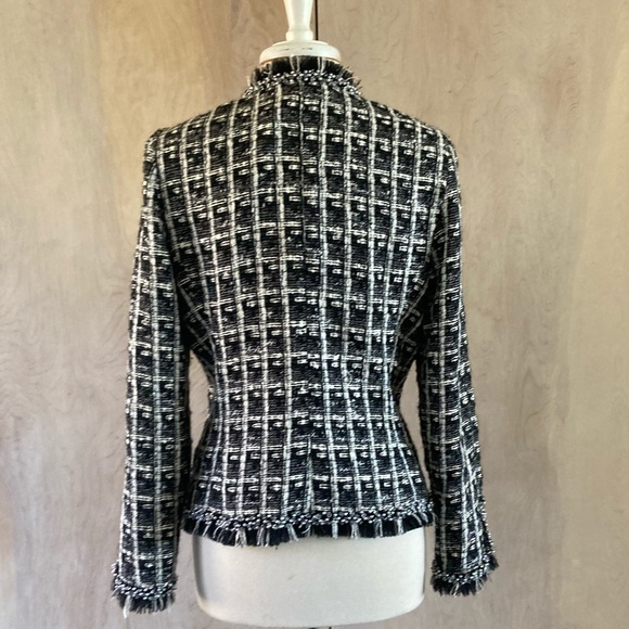 Cynthia Rose Tweed Jacket w/ Beaded detailing - Picture 5 of 9